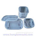 0.7mm wall thickess plastic lunch box mould
